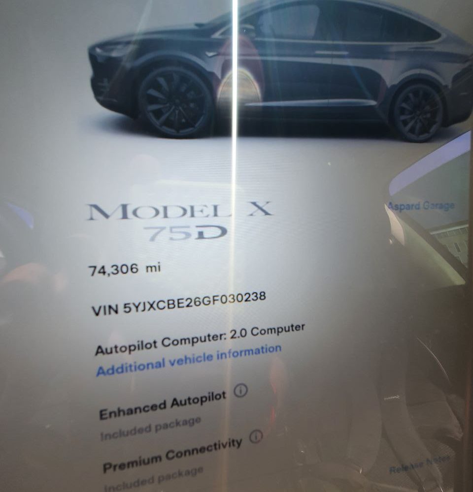 Tesla Model X 75 Dual Motor___CAR SOLD____