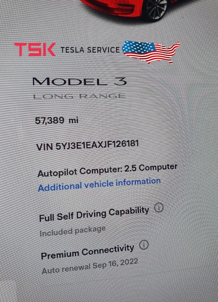 Tesla Model 3 Long Range FULL SELF DRIVING !!!SOLD!!!